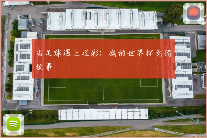 当足球遇上辽彩：我的世界杯竞猜故事